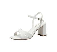 Tamaris Donna sandalo con tacco a blocco bianco 38 EU