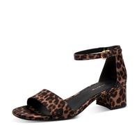 Tamaris Donna sandalo con tacco a blocco marrone 40 EU