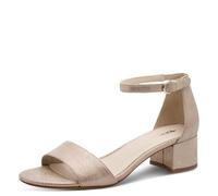 Tamaris Donna sandalo con tacco a blocco metallico 37 EU