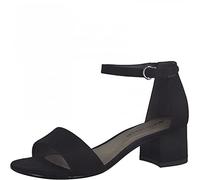 Tamaris Donna sandalo con tacco a blocco nero 40 EU