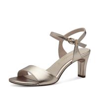 Tamaris Donna sandalo con tacco a stiletto metallico 38 EU