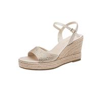 Tamaris Donna sandalo con zeppa grigio 38 EU