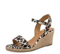 Espadrillas con zeppa Marrone 38