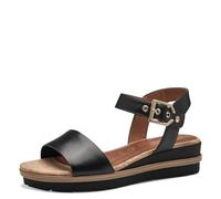 Tamaris Donna sandalo con zeppa nero 41 EU