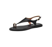 Tamaris Donna sandalo pelle piatto nero 37 EU