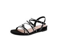 Tamaris Donna sandalo piatto nero 37 EU