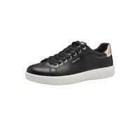 Tamaris Donna Sneaker Vegan, Black/Gold, 37 EU