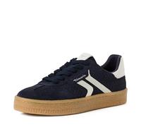 Tamaris Donna Sneaker basse Pelle blu 38 EU
