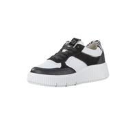 Tamaris Donna Sneaker Bequem, Black/White, 41 EU