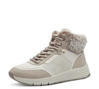 Tamaris Donna Sneaker Duo-Tex, Ivory, 38 EU