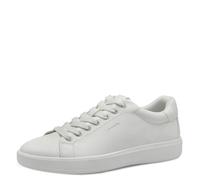 Tamaris Donna Sneaker Vegan, White Uni, 39 EU