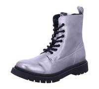 Tamaris Donna Stiefelette Blockabsatz Wechselfußbett, Pewter, 38 EU