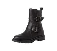Tamaris Donna Stiefelette Leder Bequem, Black, 36 EU