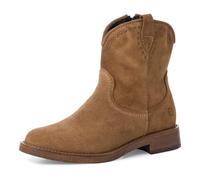 Tamaris Donna Stiefelette Leder Bequem, Camel, 40 EU