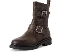 Tamaris Donna Stiefelette Leder Bequem, Cigar, 38 EU