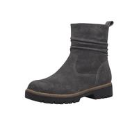 Tamaris Donna Stiefelette Leder Bequem, Dark Grey, 37 EU
