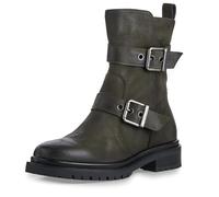 Tamaris Donna Stiefelette Leder Bequem, Green, 38 EU