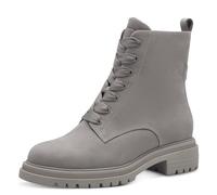 Tamaris Donna Stiefelette Leder Bequem, Light Grey, 39 EU