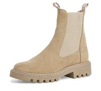 Tamaris donna Stivaletti, signora Bottini,soletta removibile,boots,stivaletti,stivaletto,piatto,BEIGE SUEDE,38 EU