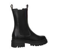 Tamaris Donna Stivaletti, Signora Stivaletti Chelsea,bottini,Soletta Removibile,Boots,Stivaletti,Stivaletto Slip-on,Alto,Black Leather,41 EU