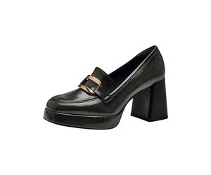 Tamaris Donna Trotteur Blockabsatz Bequem, Olive, 39 EU