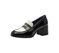 Tamaris Donna Trotteur Blockabsatz Bequem, Olive Combined, 39 EU