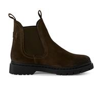 Tamaris Donna Verde Oliva Camoscio Chelsea Stivali Caviglia da Infilare Scarpe