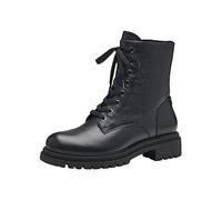 Tamaris Donna Warmfutter Stiefel Leder Bequem, Black Leather, 40 EU