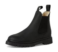 TAMARIS Donna Warmfutter Stiefel Leder Blockabsatz Wechselfußbett, Black, 37 EU