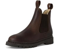 Tamaris Donna Warmfutter Stiefel Leder Blockabsatz Wechselfußbett, Brown, 37 EU