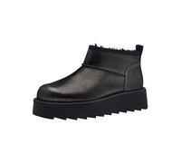 Tamaris Donna Warmfutter Stiefel Leder Wechselfußbett, Pewter, 39 EU