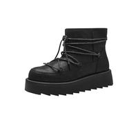 Tamaris Donna Warmfutter Stiefel Textil, Wechselfußbett, Black, 41 EU