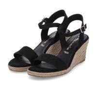 Tamaris Donna Wedge Textil, Black, 40 EU