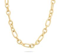 Tamaris gioielli per donna in acciaio inossidabile, Chunky Glieder collane in elegantem & coolen Look, wasserfest, Gold