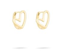 Tamaris Herzkreole TJ-0578-E-15 IP Gold, 1,5 cm, Acciaio inossidabile, Nessuna pietra preziosa