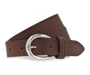 Tamaris Leather Belt W95 Mid Brown