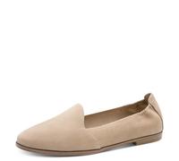 Tamaris Loafer da donna basso in pelle beige 39 EU