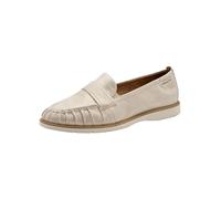 Tamaris Loafer da donna basso in pelle beige 42 EU