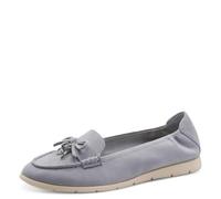 Tamaris Loafer da donna basso in pelle blu 40 EU