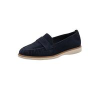 Tamaris Loafer da donna basso in pelle blu 41 EU