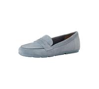 Tamaris Loafer da donna basso in pelle blu 42 EU