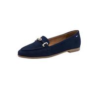 Tamaris Loafer da donna basso in pelle blu 42 EU