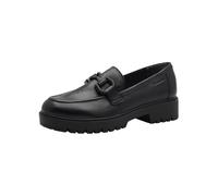 Tamaris Loafer da donna basso in pelle nero 38 EU