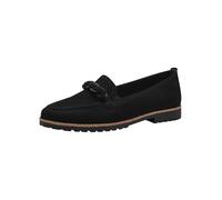 Tamaris Loafer da donna basso in pelle nero 39 EU