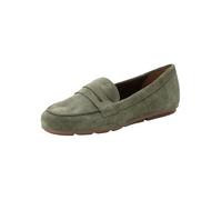 Tamaris Loafer da donna basso in pelle verde 40 EU