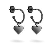 Tamaris Orecchini a cerchio in acciaio inox, Acciaio inossidabile