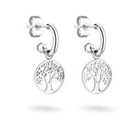 Tamaris Orecchini a cerchio TJ-0406-E-20 Argento, 2,0, Acciaio inossidabile, nessuna.