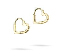 Tamaris Orecchini a cerchio TJ-0469-E-14 IP Gold, 1,4 cm, Acciaio inossidabile, Nessuna pietra preziosa