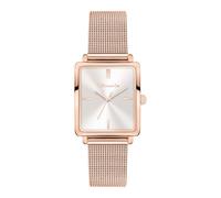 Tamaris orologio da donna con cassa quadrata & Edelstahlband o Lederband - Schlichte orologio da polso per donna in argento, Gold, Oro rosa, Nero, Blu, Verde, Viola uvm
