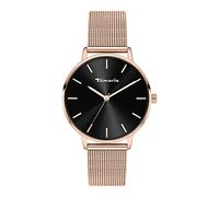 Tamaris orologio da donna - Schlichte, runde orologio da polso per donna 36 mm - orologio da polso con acciaio inossidabile Meshband in argento, Gold, Oro rosa, Nero, Blu, Verde, Viola uvm, wasserfest